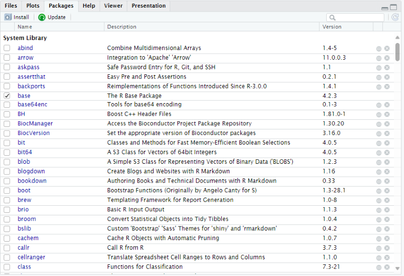 RStudio Package Manager